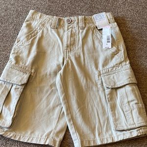 Canyon Rivers blues Boys Khaki Tan Cargo Shorts a Size 8 Size 8